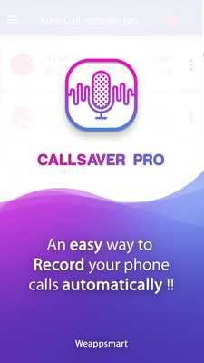 Emulate Android APK CallSaver Pro Auto call record Emulate Android APK CallSaver Pro Auto call record