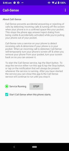 Run android online APK Call-Sense from MyAndroid or emulate Call-Sense using MyAndroid