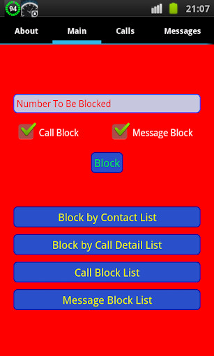Emulate Android APK Call SMS Blocker Emulate Android APK Call SMS Blocker