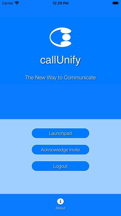 Emulate iPhone app callUnify using MyAndroid