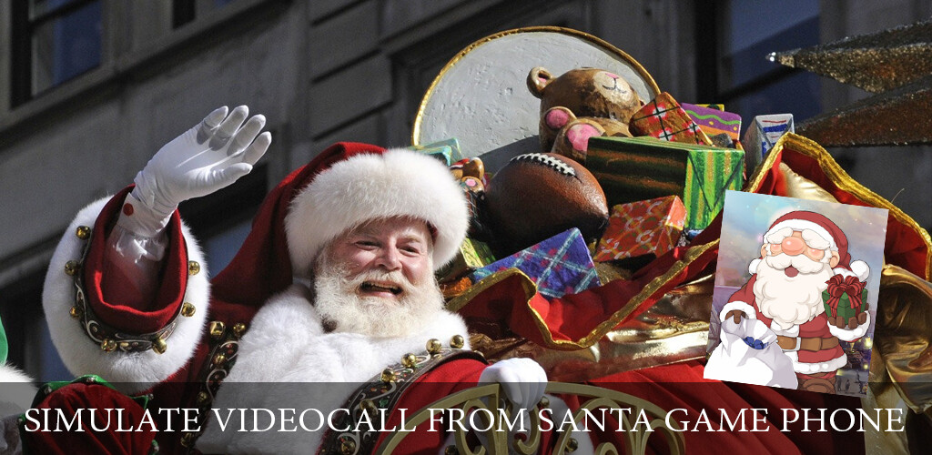 Run android online APK Call vid Santa phone game from MyAndroid or emulate Call vid Santa phone game using MyAndroid