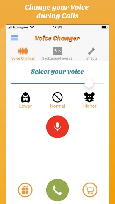 Emulate iPhone app Call Voice changer Allogag using MyAndroid Emulate iPhone app Call Voice changer Allogag using MyAndroid