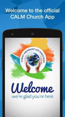 Emulate Android APK CALMChurch