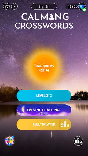 Run android online APK Calming Crosswords: World Tour from MyAndroid or emulate Calming Crosswords: World Tour using MyAndroid