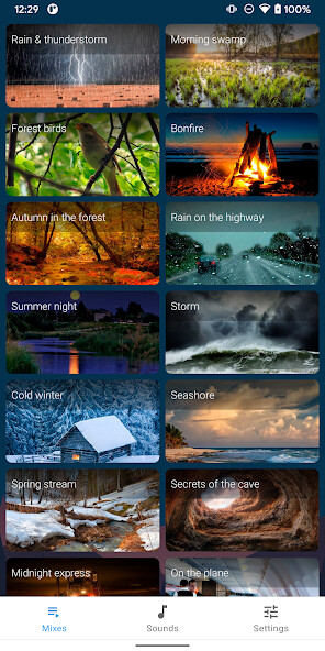 Run android online APK CalmingSounds sounds for sleep from MyAndroid or emulate CalmingSounds sounds for sleep using MyAndroid