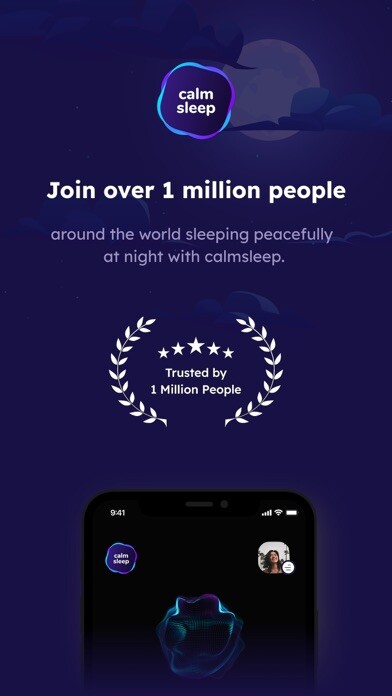 Emulate iPhone app Calmsleep Sound App using MyAndroid