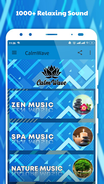 Run android online APK Calm Wave - Meditation, Sleep, Relax  Healing from MyAndroid or emulate Calm Wave - Meditation, Sleep, Relax  Healing using MyAndroid