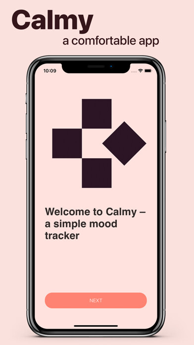 Emulate iPhone app Calmy Mood Tracker using MyAndroid Emulate iPhone app Calmy Mood Tracker using MyAndroid