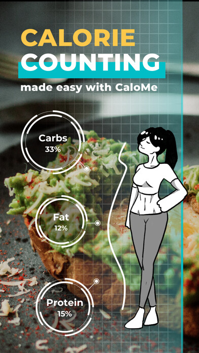 Emulate iPhone app CaloMe:Calorie Counter&Tracker using MyAndroid