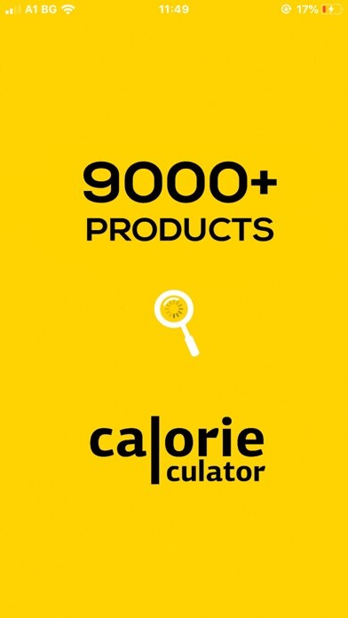Emulate iPhone app Calorie Calculator 2022 using MyAndroid
