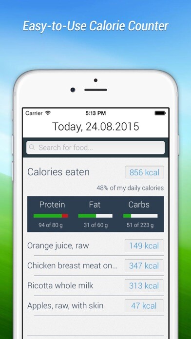 Emulate iPhone app Calorie Counter Fat Alien Lite: for men and women who want to lose or gain weight using MyAndroid Emulate iPhone app Calorie Counter Fat Alien Lite: for men and women who want to lose or gain weight using MyAndroid