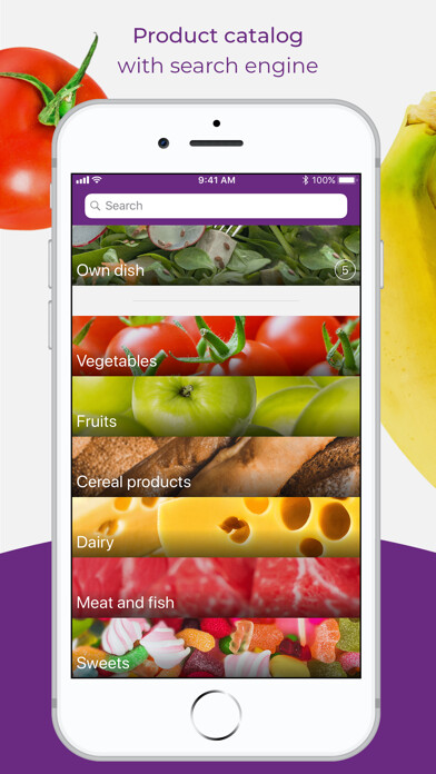 Emulate iPhone app Calorie Counter - Meal Planner using MyAndroid Emulate iPhone app Calorie Counter - Meal Planner using MyAndroid