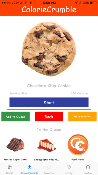 Emulate iPhone app CalorieCrumble using MyAndroid Emulate iPhone app CalorieCrumble using MyAndroid