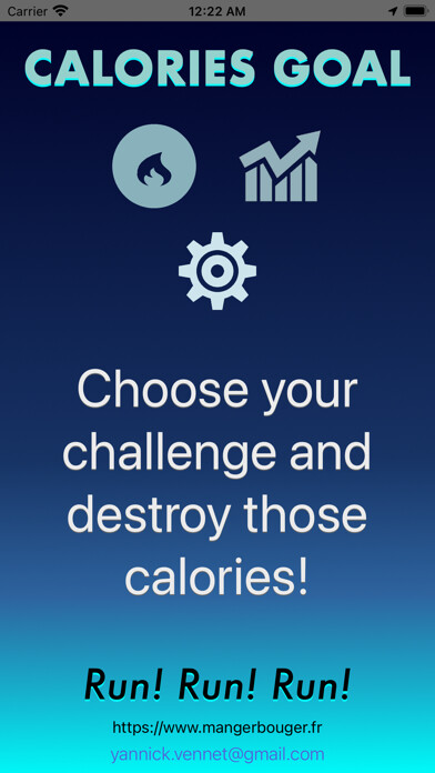 Emulate iPhone app CALORIES CHALLENGE using MyAndroid Emulate iPhone app CALORIES CHALLENGE using MyAndroid