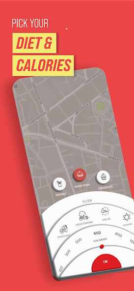 Run android online APK Calories of Restaurants nearby from MyAndroid or emulate Calories of Restaurants nearby using MyAndroid