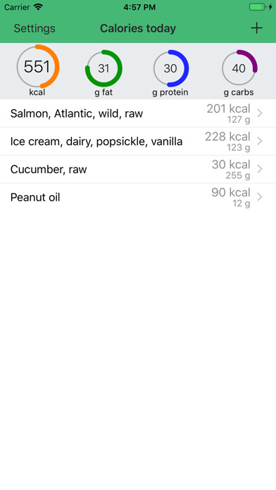 Emulate iPhone app Calories - Your daily counter using MyAndroid Emulate iPhone app Calories - Your daily counter using MyAndroid