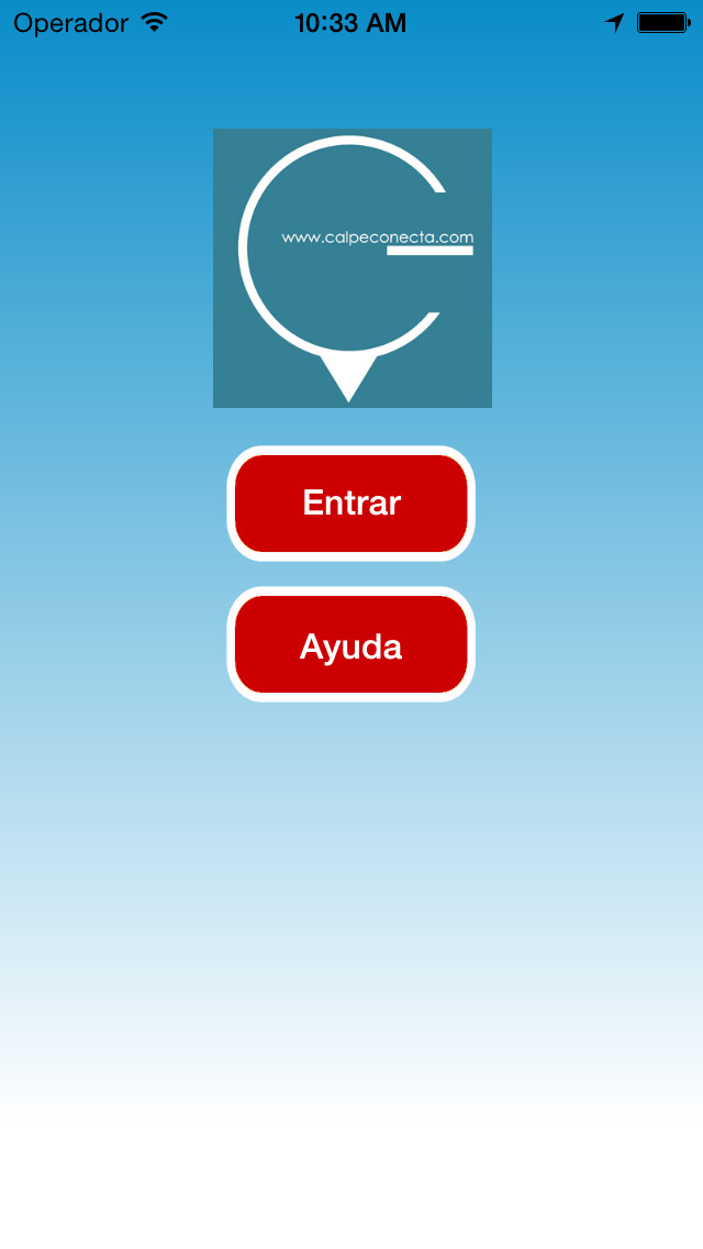 Emulate iPhone app Calpe Conecta using MyAndroid Emulate iPhone app Calpe Conecta using MyAndroid