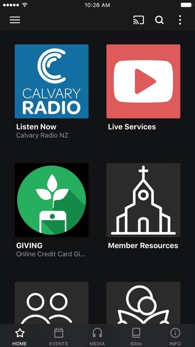 Emulate iPhone app Calvary Auckland using MyAndroid Emulate iPhone app Calvary Auckland using MyAndroid