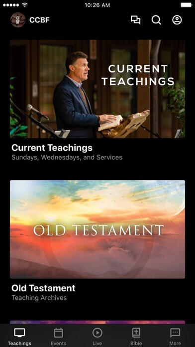 Emulate iPhone app CalvaryChapel Bible Fellowship using MyAndroid Emulate iPhone app CalvaryChapel Bible Fellowship using MyAndroid