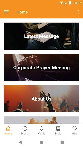 Emulate iPhone app Calvary Chapel Cincinnati using MyAndroid Emulate iPhone app Calvary Chapel Cincinnati using MyAndroid