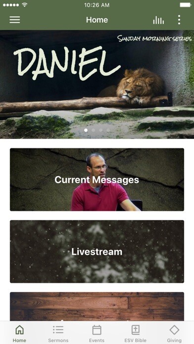 Emulate iPhone app Calvary Chapel Fluvanna using MyAndroid Emulate iPhone app Calvary Chapel Fluvanna using MyAndroid
