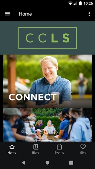 Emulate iPhone app Calvary Chapel Lake Stevens using MyAndroid