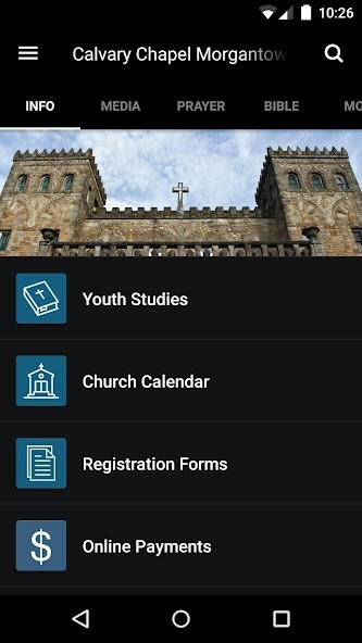 Run android online APK Calvary Chapel Morgantown WV from MyAndroid or emulate Calvary Chapel Morgantown WV using MyAndroid