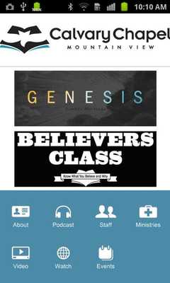 Emulate Android APK Calvary Chapel Mountain View