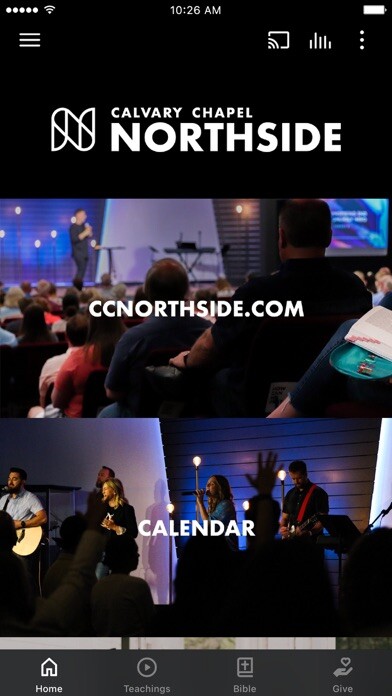 Emulate iPhone app Calvary Chapel Northside using MyAndroid Emulate iPhone app Calvary Chapel Northside using MyAndroid