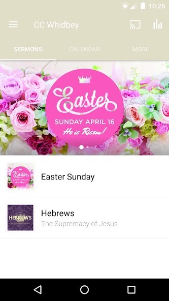 Emulate iPhone app Calvary Chapel Whidbey Island using MyAndroid Emulate iPhone app Calvary Chapel Whidbey Island using MyAndroid