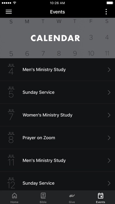 Emulate iPhone app Calvary Chapel Yorba Linda using MyAndroid