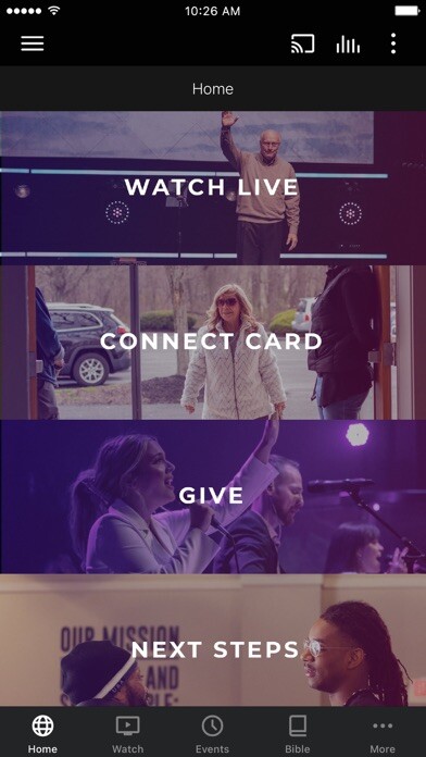 Emulate iPhone app Calvary Church Delran using MyAndroid Emulate iPhone app Calvary Church Delran using MyAndroid