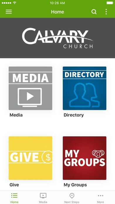 Emulate iPhone app Calvary Church Pa using MyAndroid Emulate iPhone app Calvary Church Pa using MyAndroid