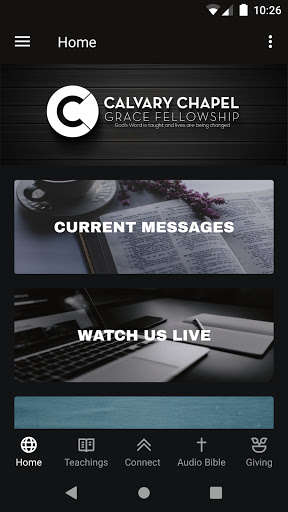 Run android online APK Calvary Grace Fellowship from MyAndroid or emulate Calvary Grace Fellowship using MyAndroid