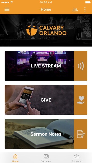 Emulate iPhone app Calvary Orlando App using MyAndroid Emulate iPhone app Calvary Orlando App using MyAndroid