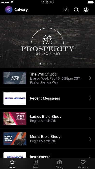 Emulate iPhone app Calvary - Pastor Del Way using MyAndroid Emulate iPhone app Calvary - Pastor Del Way using MyAndroid