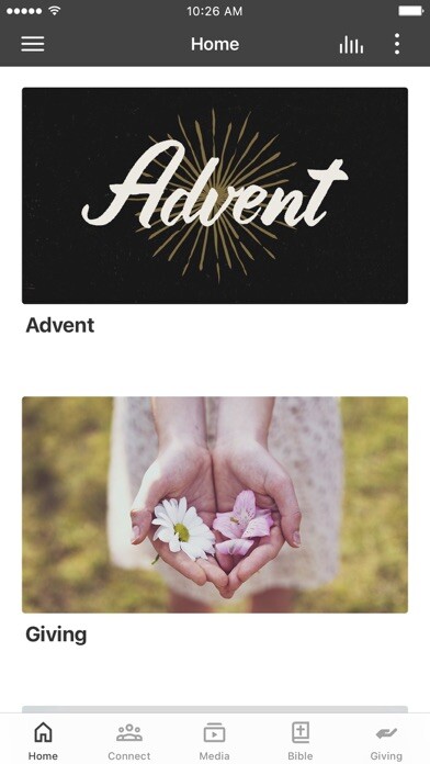 Emulate iPhone app Calvary San Juan using MyAndroid Emulate iPhone app Calvary San Juan using MyAndroid