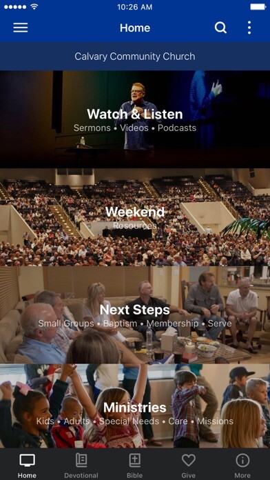 Emulate iPhone app Calvary Westlake using MyAndroid Emulate iPhone app Calvary Westlake using MyAndroid