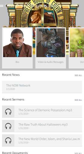 Run android online APK Calvin D Ward Prophetic Ministry from MyAndroid or emulate Calvin D Ward Prophetic Ministry using MyAndroid
