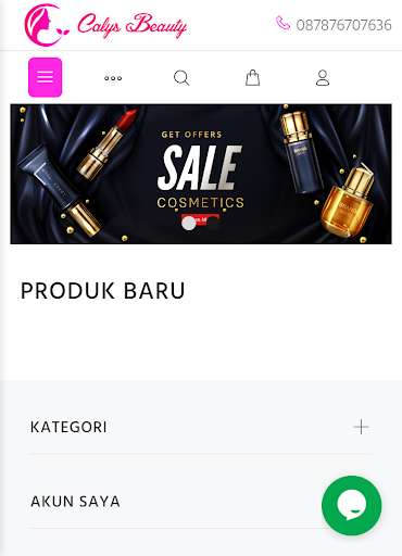 Run android online APK Calys Beauty from MyAndroid or emulate Calys Beauty using MyAndroid