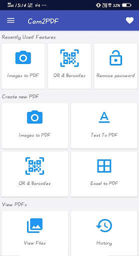 Run android online APK Cam2PDF - PDF converter with password protected from MyAndroid or emulate Cam2PDF - PDF converter with password protected using MyAndroid