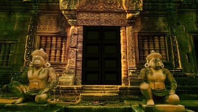 Emulate iPhone app Cambodian Temple Treasure Escape using MyAndroid