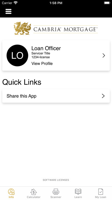 Emulate iPhone app Cambria Mortgage Mobile App using MyAndroid Emulate iPhone app Cambria Mortgage Mobile App using MyAndroid