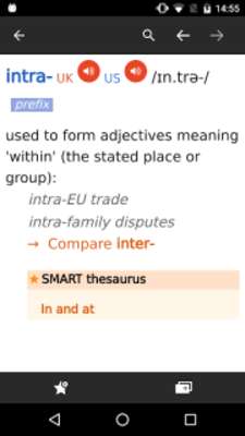 Emulate Android APK Cambridge Advanced Learners Dictionary, 4th ed.