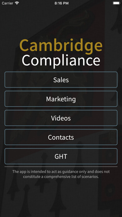 Emulate iPhone app Cambridge Compliance using MyAndroid Emulate iPhone app Cambridge Compliance using MyAndroid