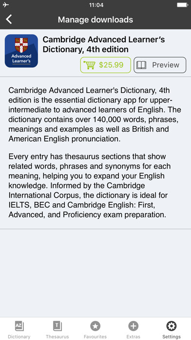 Emulate iPhone app Cambridge English Dictionary using MyAndroid Emulate iPhone app Cambridge English Dictionary using MyAndroid