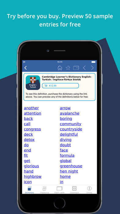 Emulate iPhone app Cambridge English–Turkish using MyAndroid Emulate iPhone app Cambridge English–Turkish using MyAndroid