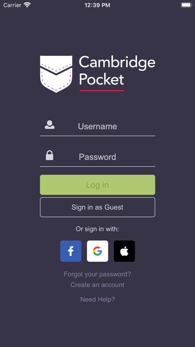 Emulate iPhone app Cambridge Pocket using MyAndroid Emulate iPhone app Cambridge Pocket using MyAndroid