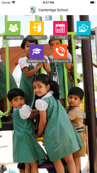 Emulate iPhone app Cambridge School KR Puram using MyAndroid Emulate iPhone app Cambridge School KR Puram using MyAndroid