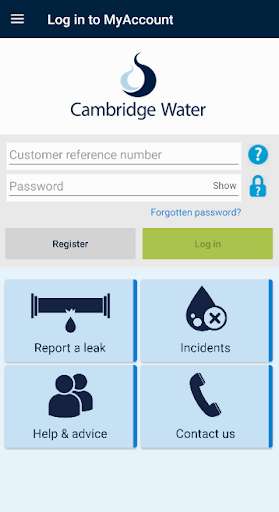 Run android online APK Cambridge Water from MyAndroid or emulate Cambridge Water using MyAndroid